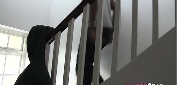  Granny takes 2 cocks in threeway